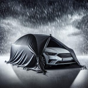 Stan na auto proti dešti: je to účinné řešení?